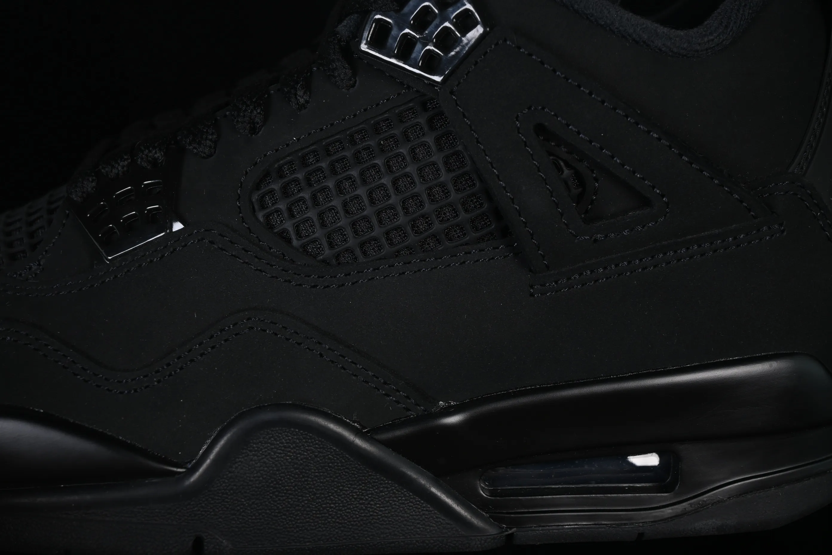 All categories Air Jordan Jordan series basketball shoes Air Jordan 4 LJR version Air Jordan 4 Retro "Black Cat" AJ4 Joe 4 new black cat FV5029-010